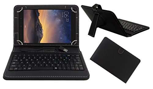 ACM USB Keyboard Case Compatible with Xiaomi Mipad 2 Tablet Cover Stand Study Gaming Direct Plug & Play - Black 1