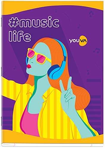 Classmate A4 Hardcover Notebook 400 Pages 33 x 21 cm Single Lines Ruled (Pack of 1) 5