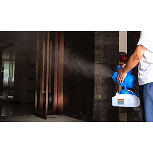 T A ULV FOGGER 3 Nozzles 5 L Hand Held Sprayer ULV Electric Sprayer Portable Disinfection Sanitization Fogger Machine Atomizer for Home, Office, Industrial, School 6