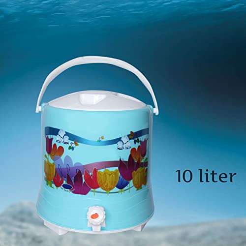 KYNA Water Cooler 10 Liter Water Jug Camper/Summer Water Cooler for Home and Office Use Random Colour and Design 4