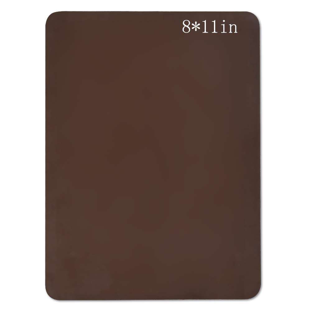 SUMURA Leather Repair Patch, Leather Adhesive Kit for Sofas, Drivers Seat, Couch, Handbags, Jackets - 8× 11inch（Medium Brown） 1