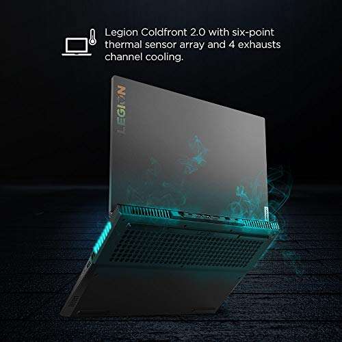 Lenovo Legion 5 10th Gen Intel Core i7 15.6 inches FHD Gaming Laptop (8GB/1TB HDD + 256GB SSD/Windows 10 Home, 1920 x 1080, LED Office2019, 120 Hz, NVIDIA GTX 1650 4GB GDDR6, Black, 2.3Kg, 82AU004QIN) 4