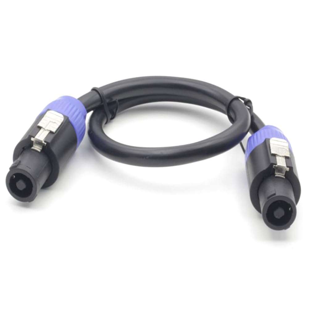 Bloepum Cable Power Cable Speaker Cable Male to Male Audio Cable Lighting Accessories for Stage Wedding DJ Disco 150cm 1