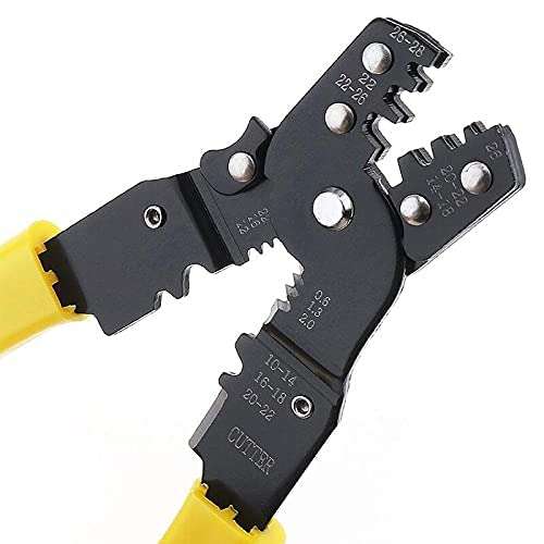 KANABEE Multifunctional Adjustable Terminals Cable Crimping Tool Plier Wire Stripping Pliers Hand Tools 4