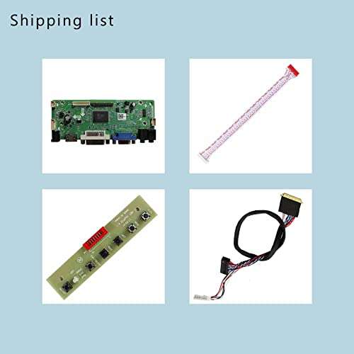 VSDISPLAY for 10.1" 1280x800 B101EW05 M101NWWB R0 R3 R6 40Pin WLED LCD Display Controller Board HDMI VGA DVI Audio Video Input 6