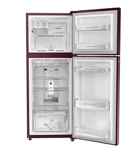 Whirlpool 245 L 2 Star Frost-Free Double Door Refrigerator (NEO 258H ROY 2S, Wine Viola, 2022 Model) 4