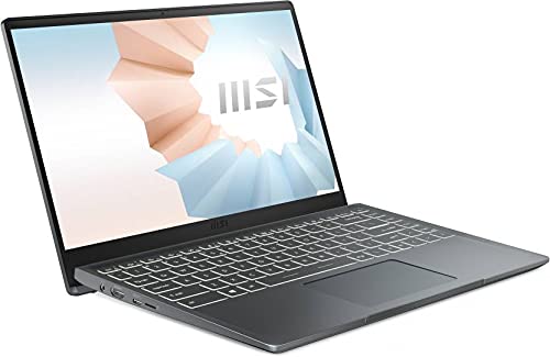 MSI Modern 14 Core i7 11th Gen - (8 GB/512 GB SSD/Windows 10 Home) Modern 14 B11MO-092IN Thin and Light Laptop (14 inch, Carbon Gray, 1.3 Kg) 5