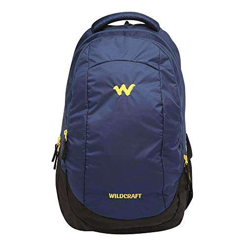 Wildcraft Unisex Zip Closure Backpack (Blue_Free Size), 30 liter 1