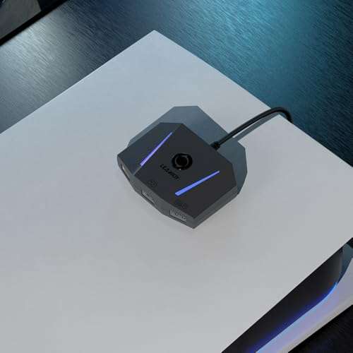 leadjoy VX2 AimBox Keyboard Mouse Adapter for PS4, Xbox One, Xbox Series X/S, Nintendo Switch, MnK Converter for Playing FPS, RTS, R6, Apex Legends 2