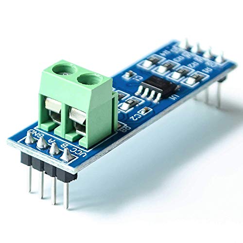 REES52 5V MAX485 Module RS-485 Module TTL To RS485 Converter Module Board - MAX485 TTL to RS-485 Module TTL to RS485 Converter for Iduino Raspberry Pi DIY - Pack of 2 3