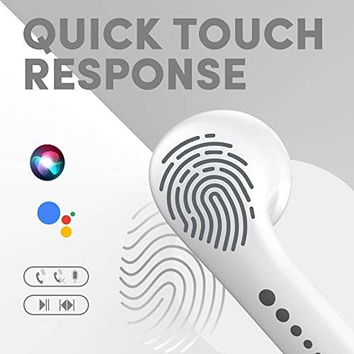 SENS CNATRA 2 Bluetooth On Ear Headset with As Fast As Possible (AFAP) Charge, MEMS MIC, 13mm Super Dynamic Drivers and up to 24 hrs Playback (Snow White, True Wireless) 6