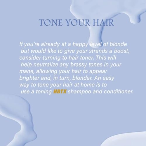 HBTX® New Multi Hair Blonder Powder For Men&Women, Enhances shine and instant Lightening 500Gm 4
