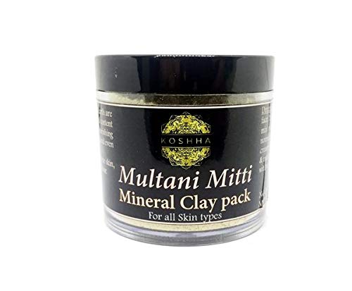 KOSHHA Multani Mitti Clay Face Polish for Skin Healing, Improving and Nourishing Properties 3