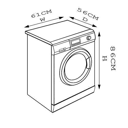 Stylista Washing Machine Cover Suitable for IFB 6 Kg Fully-Automatic Front Loading EVA ZXS Frieze Pattern Brown 4