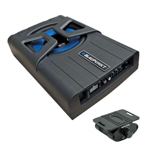 BLAUPUNKT GTHS-80PRO 8" Compact Powered Under-Seat Subwoofer Enclosure 1