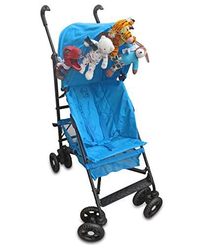 Stroller Clips to Hook Muslin Sun Shade to Canopy, Car Seat Cover Clip, Nursing Cover, Pram Toy Holder, Blanket Clamp - Best Baby Shower Registry Gift - Buggy Accessory 6