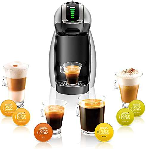 NESCAFÉ Dolce Gusto Coffee Machine, Genio 2, Espresso, Cappuccino and Latte Pod Machine, Silver 6