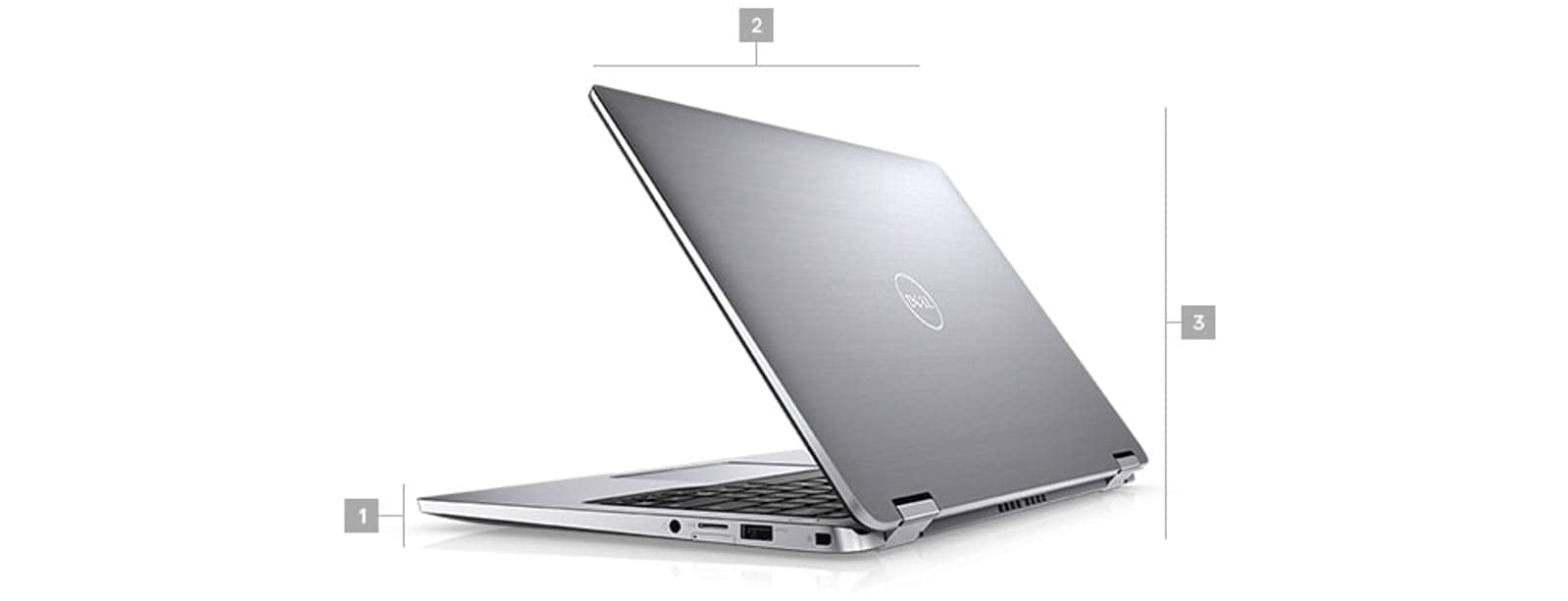 Dell Latitude 9410 2-in-1 Laptop Touch | 14" 1920x1080 FHD | Core i5-10310U - 256GB SSD Hard Drive - 16GB RAM | 4 cores @ 4.4 GHz Win 10 Pro Black 2