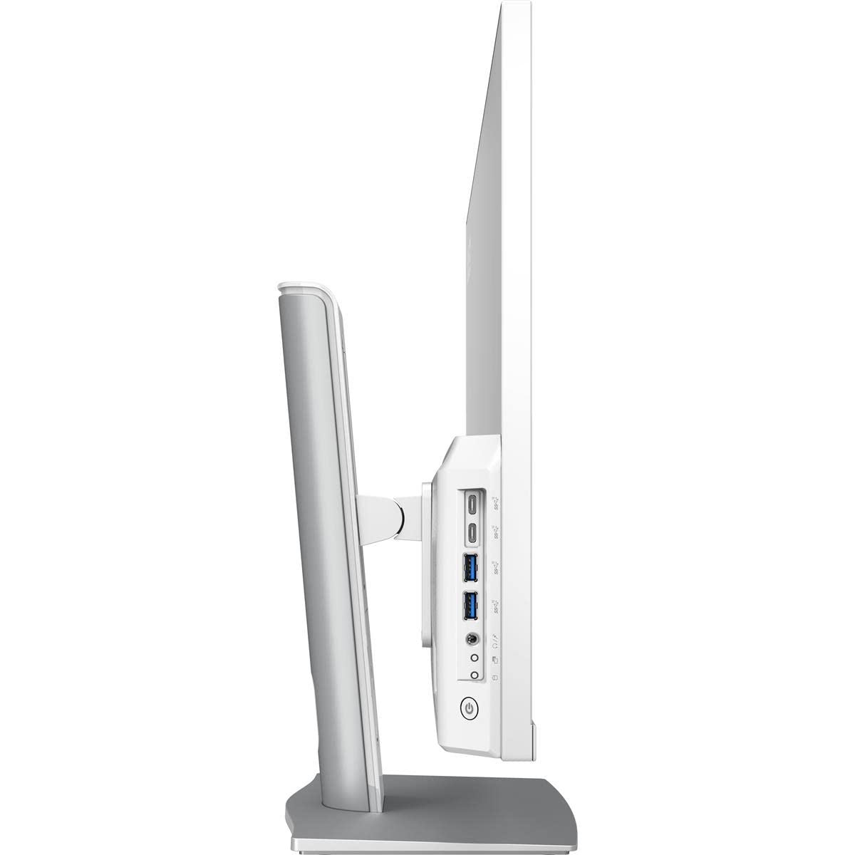 MSI Modern AM272P AIO Desktop, 27" FHD IPS-Grade LED, Intel Core i5-1240P, 8GB Memory, 512GB SSD, WiFi 6, BT 5.1, White, Windows 11 Home (12M-030US) 3