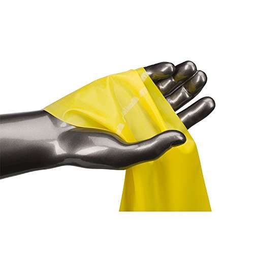 THERABAND Resistance Bands, 5 Foot, 15 Count Professional Latex Elastic Bands For Upper & Lower Body Exercise, Physical Therapy, Pilates, At-Home Workouts, & Rehab, Yellow, Thin, Beginner, Level 1 4