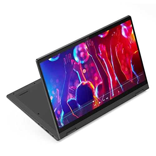Lenovo 14" Touchscreen Convertible 2-in-1 Laptop (IdeaPad Flex 5i) | 4GB DDR4 128GB NVMe SSD | FHD IPS Display | Intel Core i3-1115G4 | Win11 Home | USB-C | Gray | Thin & Lightweight 1