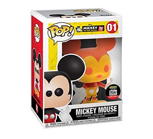 Funko Pop! Disney 90 Years Orange and Yellow Mickey Mouse Exclusive Vinyl Figure 1