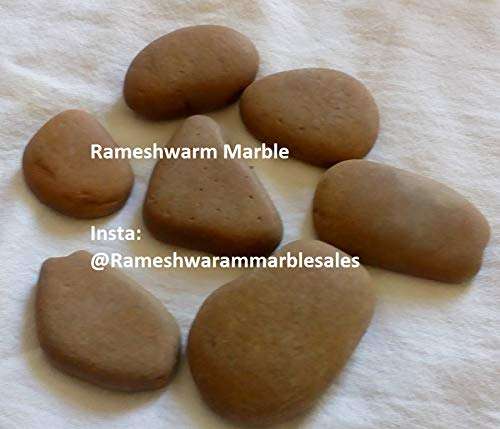 RM RM Painting Rocks by Rameshwaram Marble Kindness Rocks for Painting - Very Smooth Surface - Easy to Paint - 11 Stones Ranging from 2.0 to 3.0 inches 3