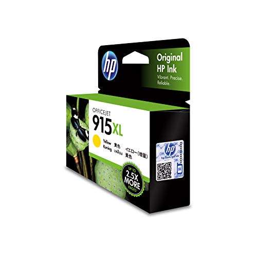 HP 915 Yellow Original Ink Cartridge 2
