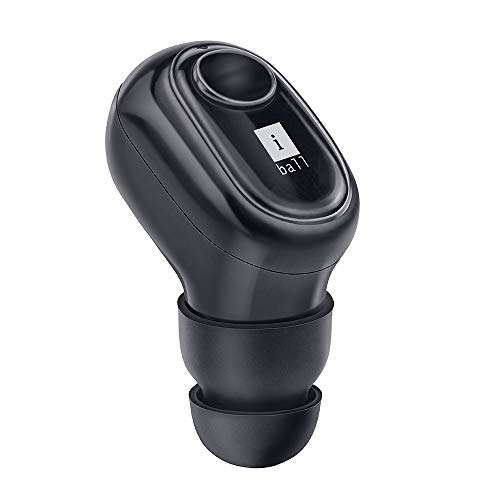 iBall Nano Earwear T9 V3.0 BT Wireless in-Ear Headset with Mic (Black) 1