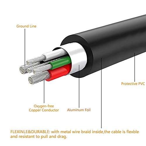 Mini USB Cable 10Ft, Tan QY Mini USB Cable USB 2.0 Type A to Mini B Cable Male Cord for GoPro Hero 3+, Hero HD, Cell Phones, MP3 Players, Digital Cameras,GPS Receiver, PDAs etc (10Ft/3M, Orange) 2