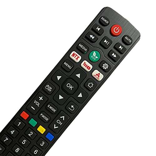 MASE® CH.UN176 Compatible Remote Control with Croma/JVC/Beston/Vise/Akai and Many More Assemble Smart Led TV (Before Order Must Read Description) 2