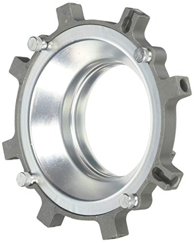 Fotodiox Speedring for Calumet Travelite 375R, 750R Strobe Light, Speed Ring - Silver