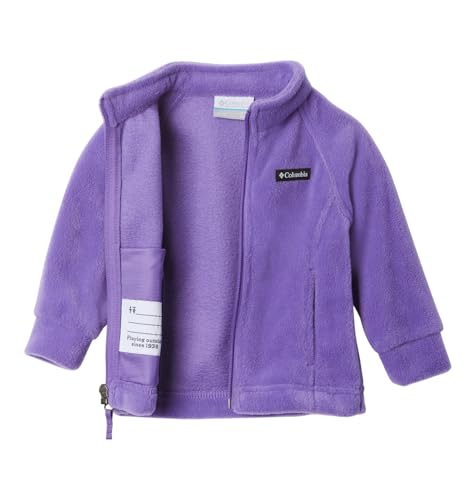 Columbia unisex-baby Benton Springs Fleece Jacket, Grape Gum, 6-12 Months 5