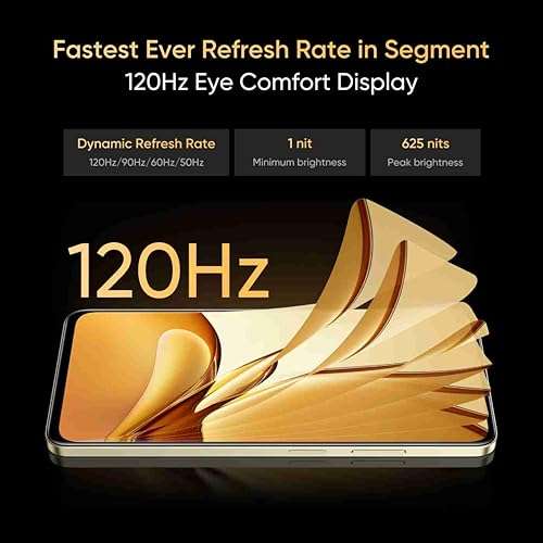 realme C63 5G (Starry Gold, 4GB RAM, 128GB Storage) 4