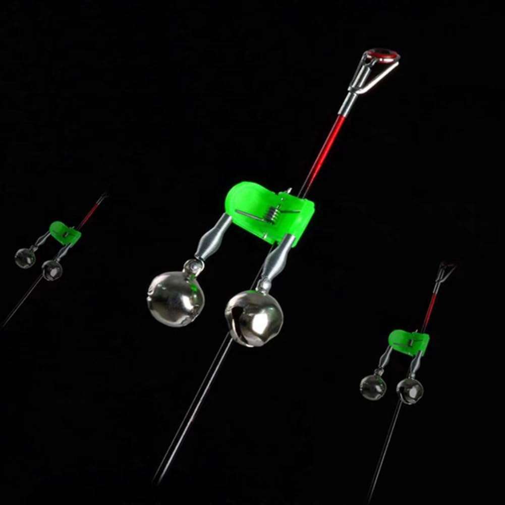 FASPLORE 10 Pcs Fishing Rod Alarm Bells 3