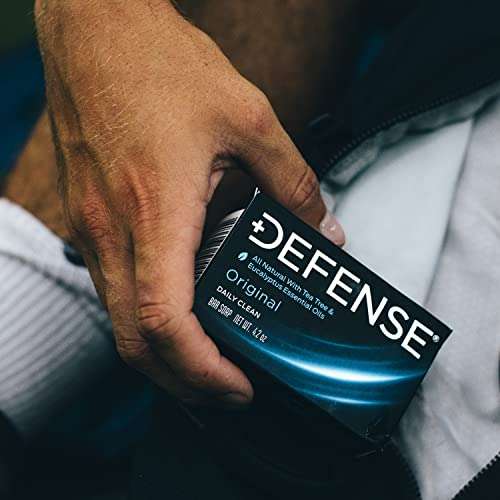 Defense Soap 4.2 Oz Bar - 100% Natural Tea Tree and Eucalyptus Oil 5