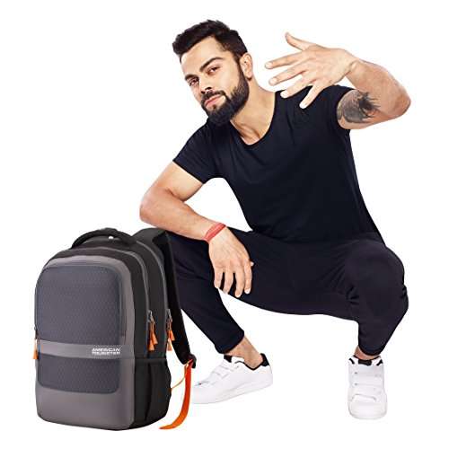 American Tourister 29 Ltrs Black Laptop Backpack (AMT TECH Q Laptop BKPK01 Black) 3