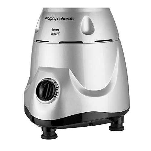 Morphy Richards Icon Superb 750 Watts Mixer Grinder with 4 Jars (Silver/Black) & Morphy Richards 60 RCSS 60-Litre Oven Toaster Grill (Black/Silver) 3