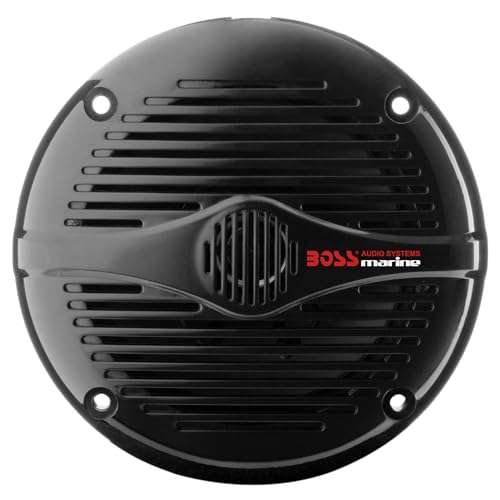 BOSS Audio Systems MR50B 5.25 inch Marine Stereo Boat Speakers - 150 Watts (pair), 2 Way, Full Range Audio, Tweeters, Coaxial, Weatherproof, Sold in Pairs 3