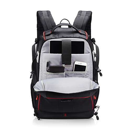 SlingStudio Backpack –Backpack with Padded Pockets for Equipment and Devices - Black 2
