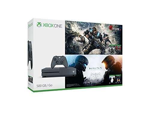 Microsoft Xbox One S 500GB Console - Gears of War & Halo Special Edition Bundle(Discontinued) 1