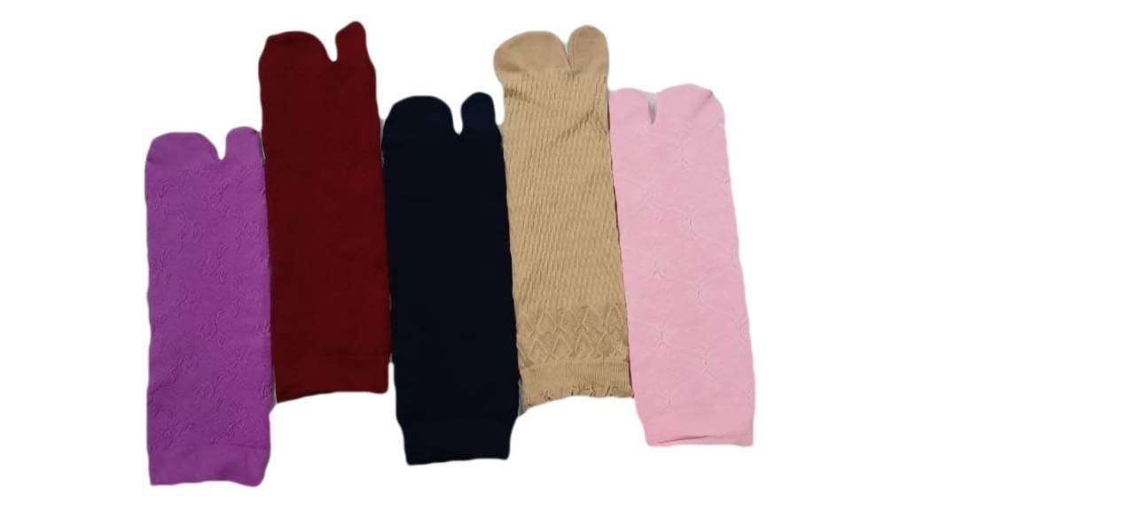 NanoEdge Womens Womens Ankle Athletic Low Cut Tab Socks Cushioned Running with Thumb Pack of 5 Assorted Color 3