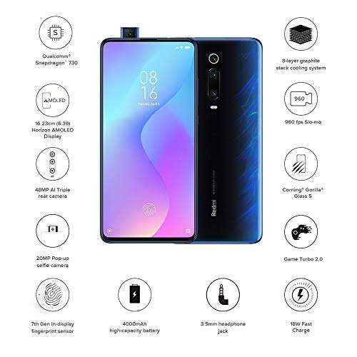 Redmi K20 (Glacier Blue, 6GB RAM, 128GB Storage) 4