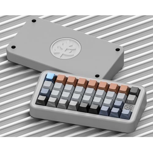 Zioyihan 36-Key Switch Tester Mechanical Keyboards 3D Printing Tabletop Arrangement Keycap Storage Custom Desktop Matching Testing Tool Mechanical Keyboard Switches (Gray), Grey 4