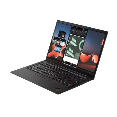 Lenovo ThinkPad X1 Carbon Intel 13th Gen Core i7 14" WUXGA IPS 400 Nits 100% sRGB Thin and Light Laptop (16GB RAM/1TB SSD/Win 11 Pro/FPR/3Y Premier Support/Deep Black/1.12 kg), 21HMS00000 2