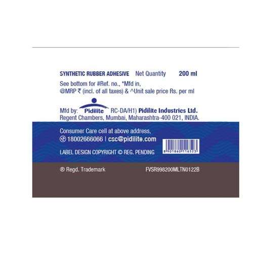 Pidilite Fevicol SR 998 - Multipurpose Adhesive 200 ml 2