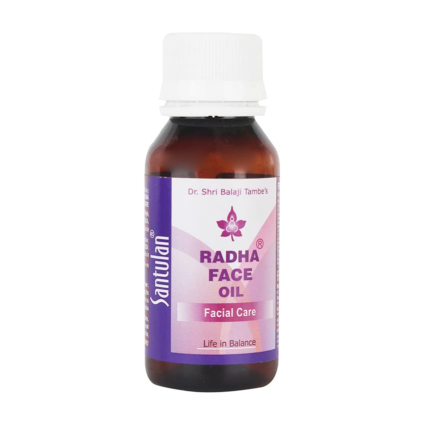 Santulan Ayurveda, Radha Face Oil-50ML Each, (Pack Of 2), For Skin Care and get Golden Oldie Herbs®, Sukanthi Pills-1gm
