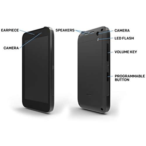 Bittium Tough Mobile - Secure and Strong - 32GB Dual-SIM (GSM Only, No CDMA) Factory Unlocked 4G/LTE Smartphone with Google Mobile Services - International Version 4