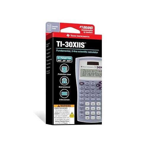 TI-30XIIS Scientific Calculator, Lavender Limits 6
