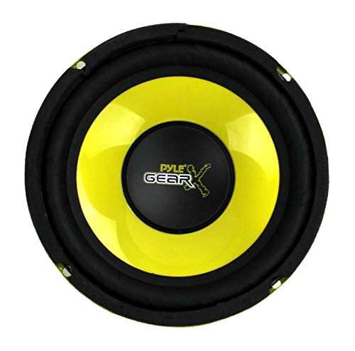 Pyle PLG64 6.5" 300 Watt Car Mid Bass/Midrange Subwoofers Sub Power Speakers (2) 2